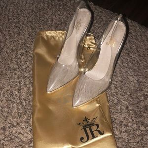 Jessica Rich Cinderella Clear Heel !!